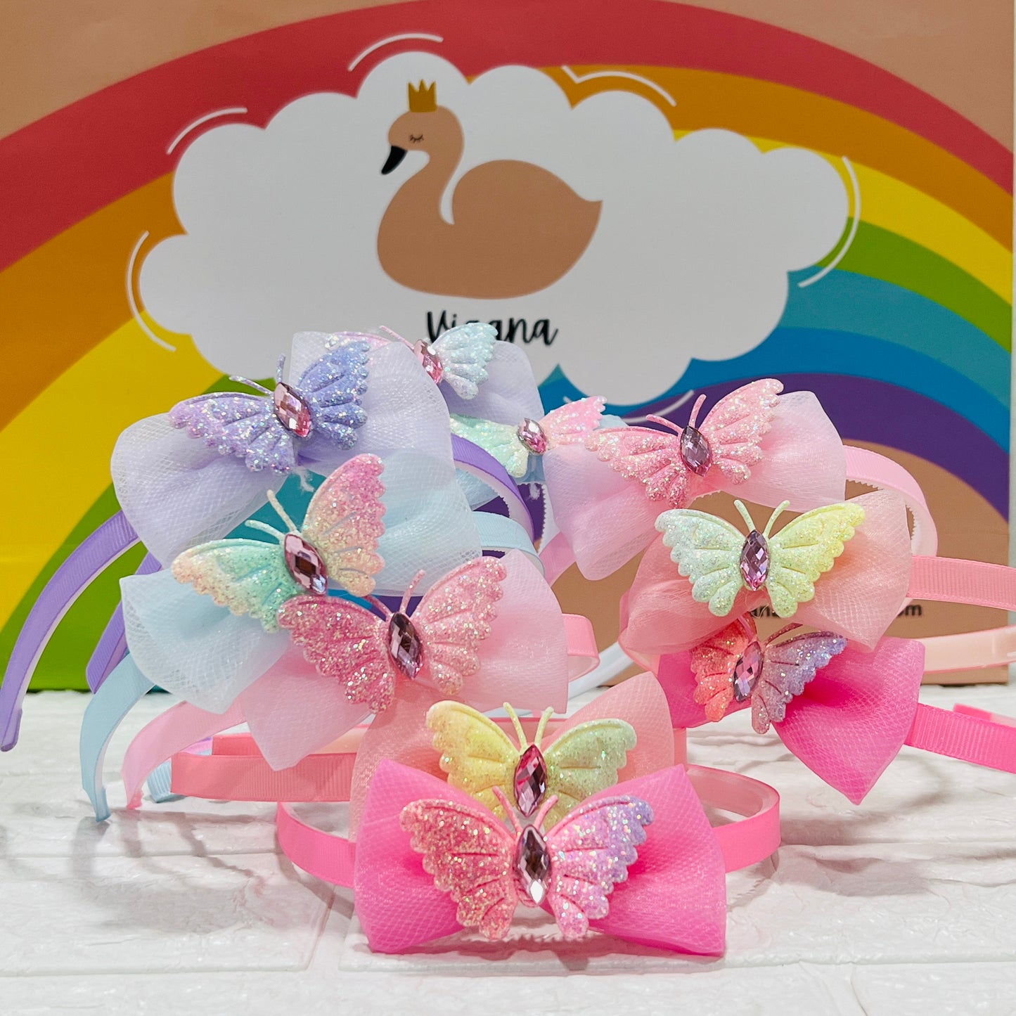 Butterfly Hairbands | Glitter | 1pcs