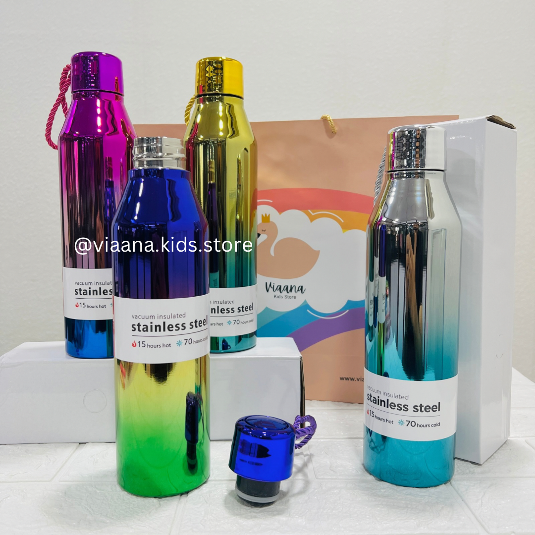 Holographic Slim Bottles - 750ml | Hot-Cold