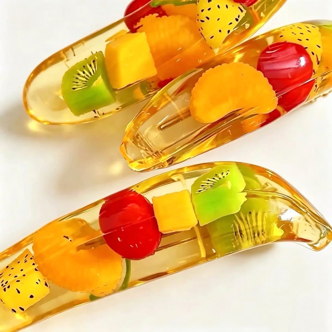 Banana Fruit Filled Squishy Toy - Coconut Oil
