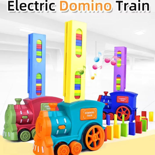 Dominos Train with Music | 60 Dominos