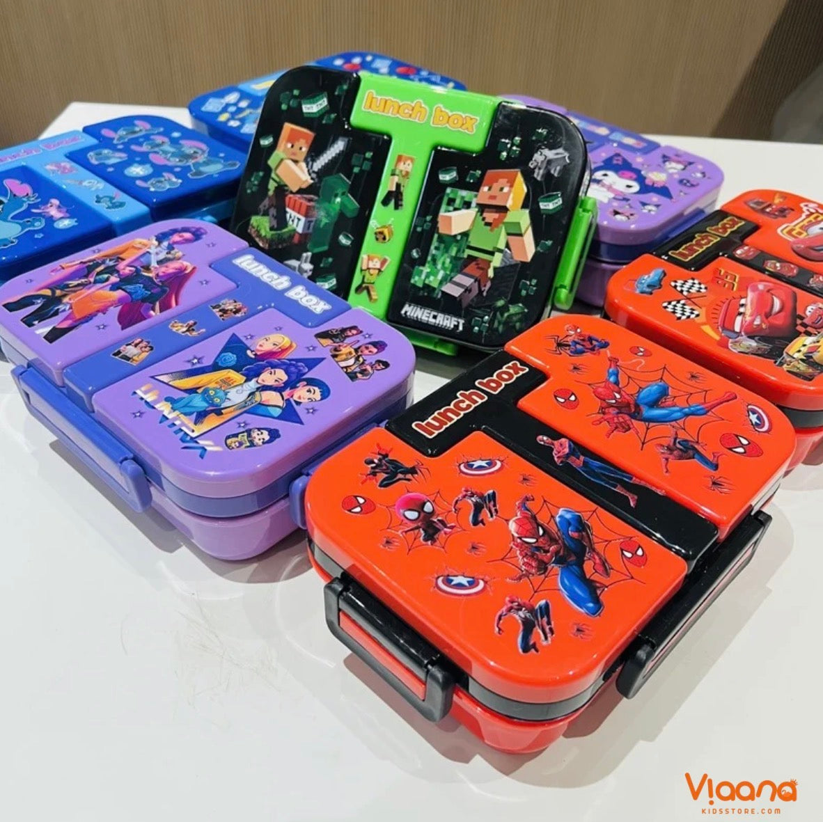 Mini Meal - 3 Grid Spill Free 600ml Lunchbox