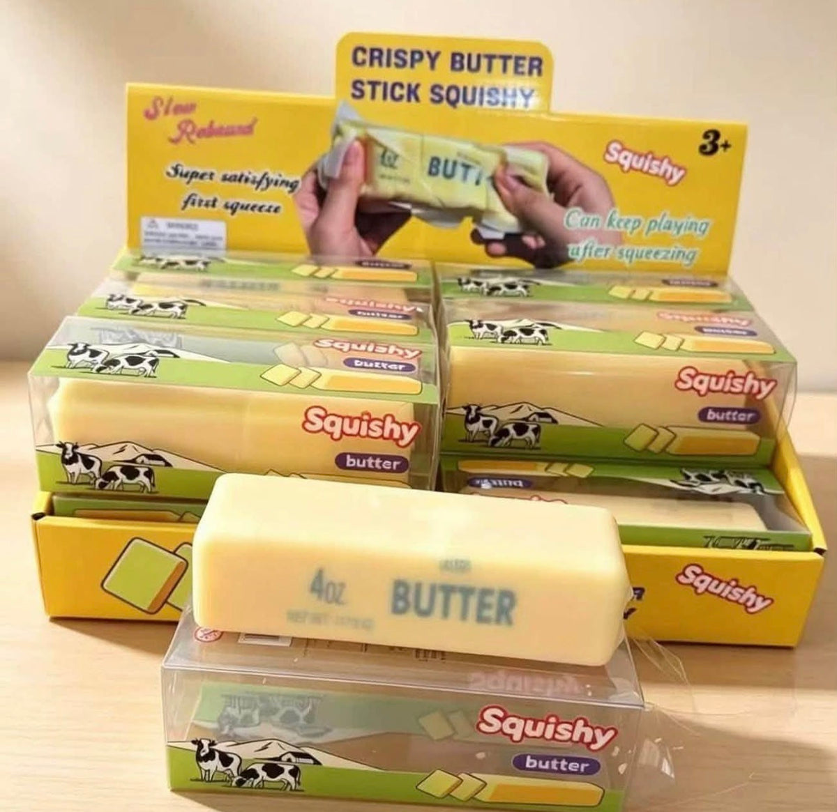 Crispy Butter - Satisfying Squishy Toy | 1pcs