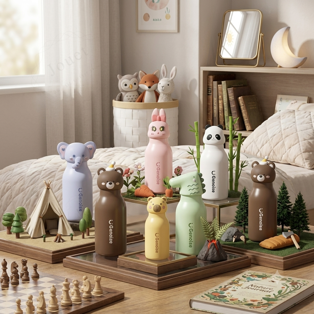 Genoise - 3D Animal Steel Bottle