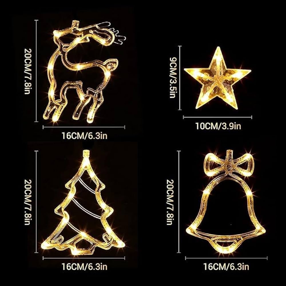 Christmas - 10pcs Star String Lights