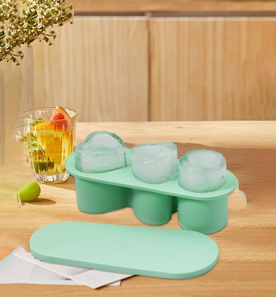 Heart Shape Ice Cube Mold - 3 Size