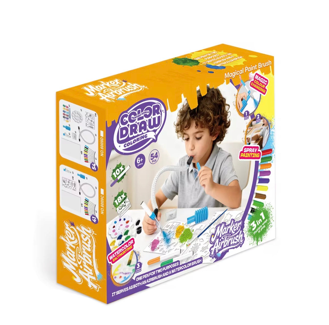 Color Draw - Marker Airbrush | 3 in 1