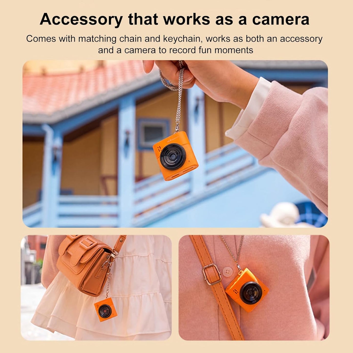 S5 - Mini Keychain Camera | 64MP
