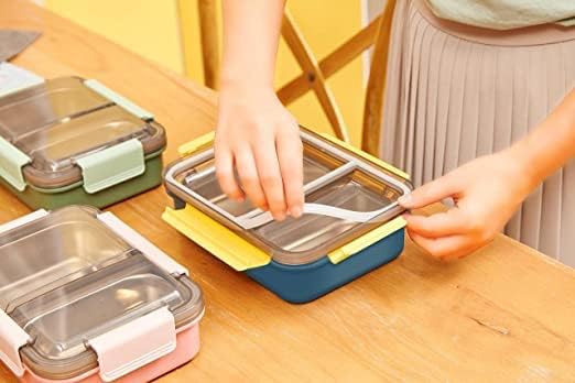 2 Grid | Spill Free | Stainless Steel Lunchbox