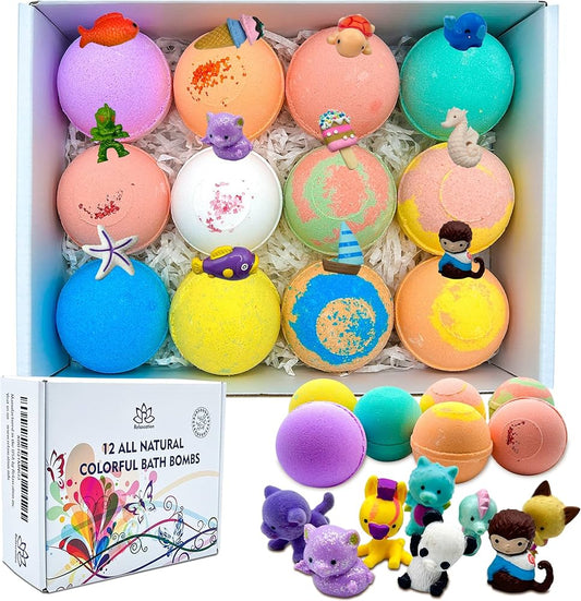 Bath Bomb with Surprise Toy | 12pcs