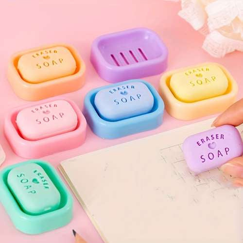 Soap Shaped Erasers