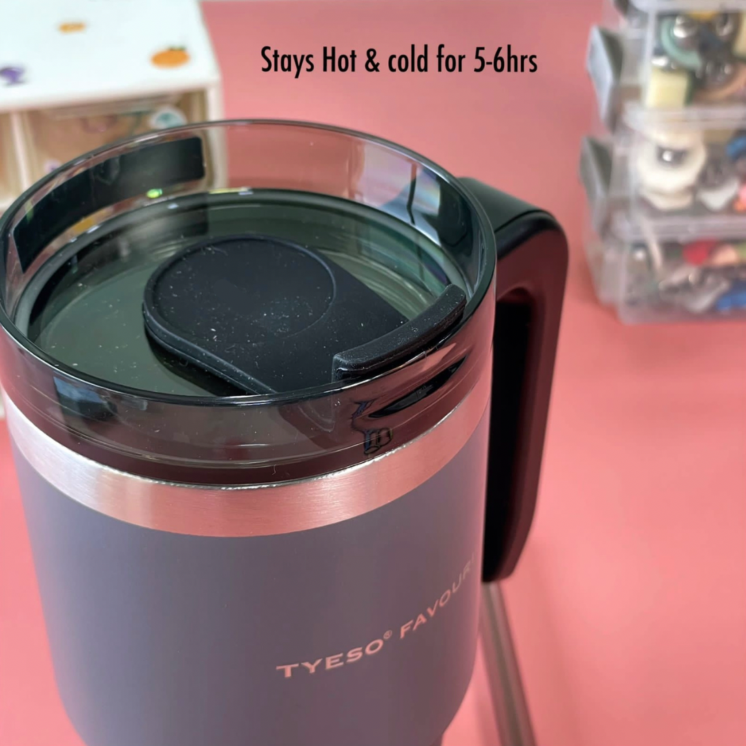 Tik Tok Viral Tumbler/Mug with Lid and Straw – Viaana Kids Store