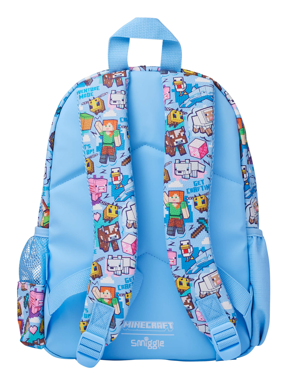 Smiggle - 14” Blue Minecraft Classic Backpack