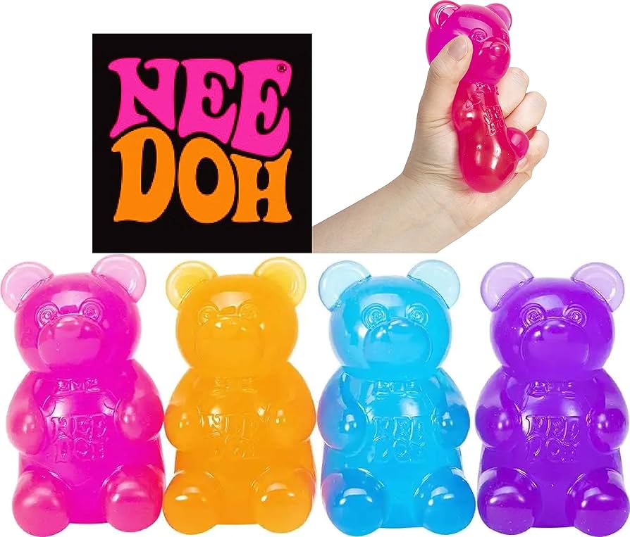 Nee Doh Gummy Bear - 1pcs