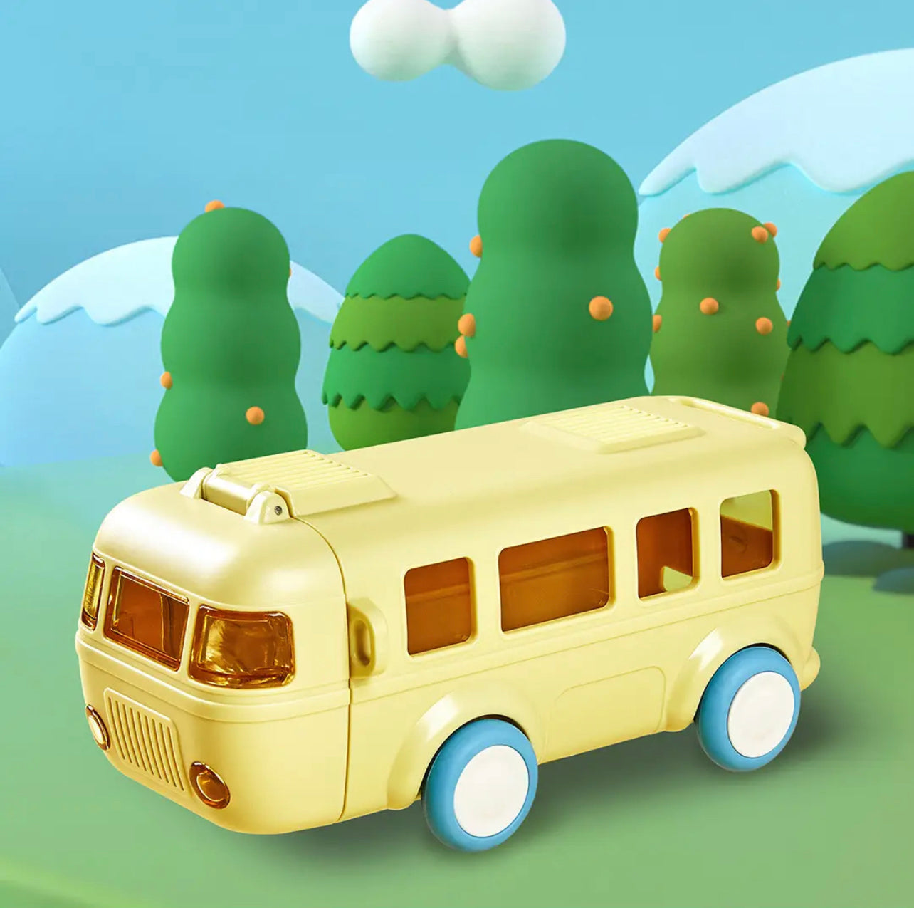 Cute Bus Adventure : 500ml Sipper (Original Tritan Quality)