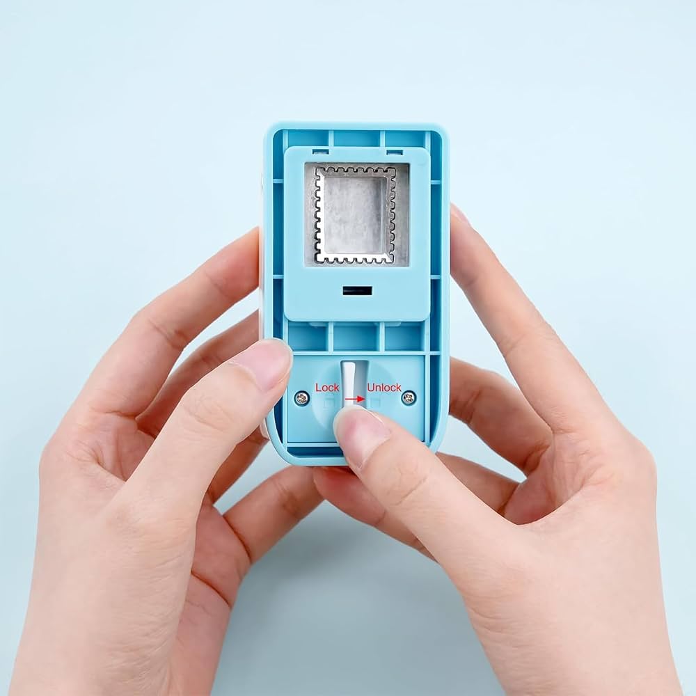 Rectangular Postage Stamp Puncher - 1” Size