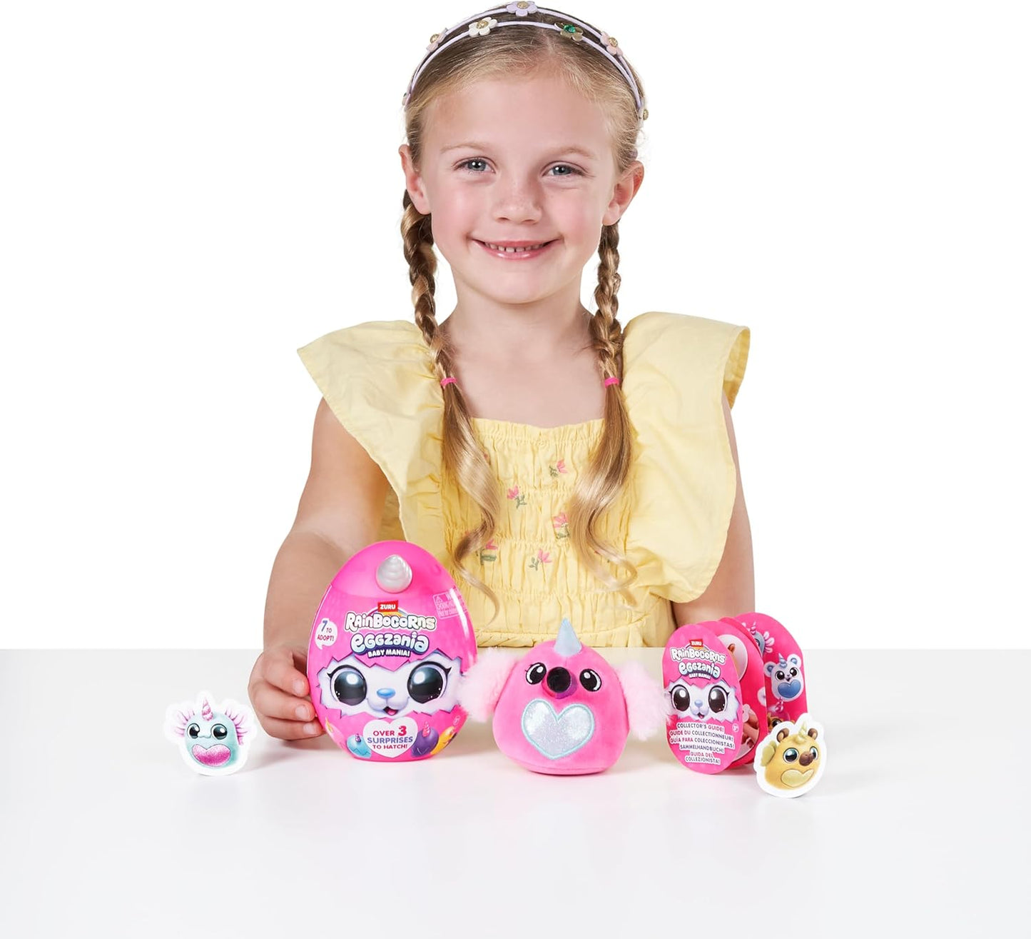 Zuru - Rainbocorns Eggzania Baby Mania Plush Toy