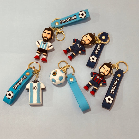 Messi Keychain - 3D Silicone | Unbelievable Quality