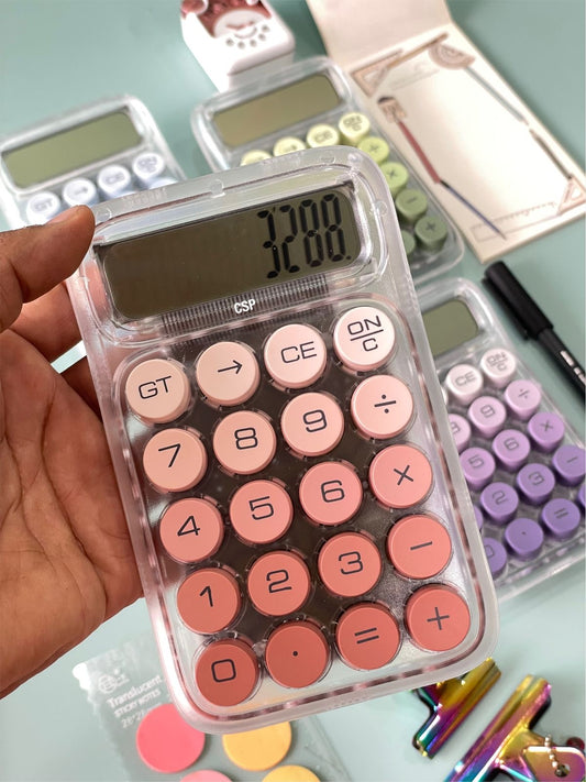 Transparent Calculator - Quirky | Mechanical