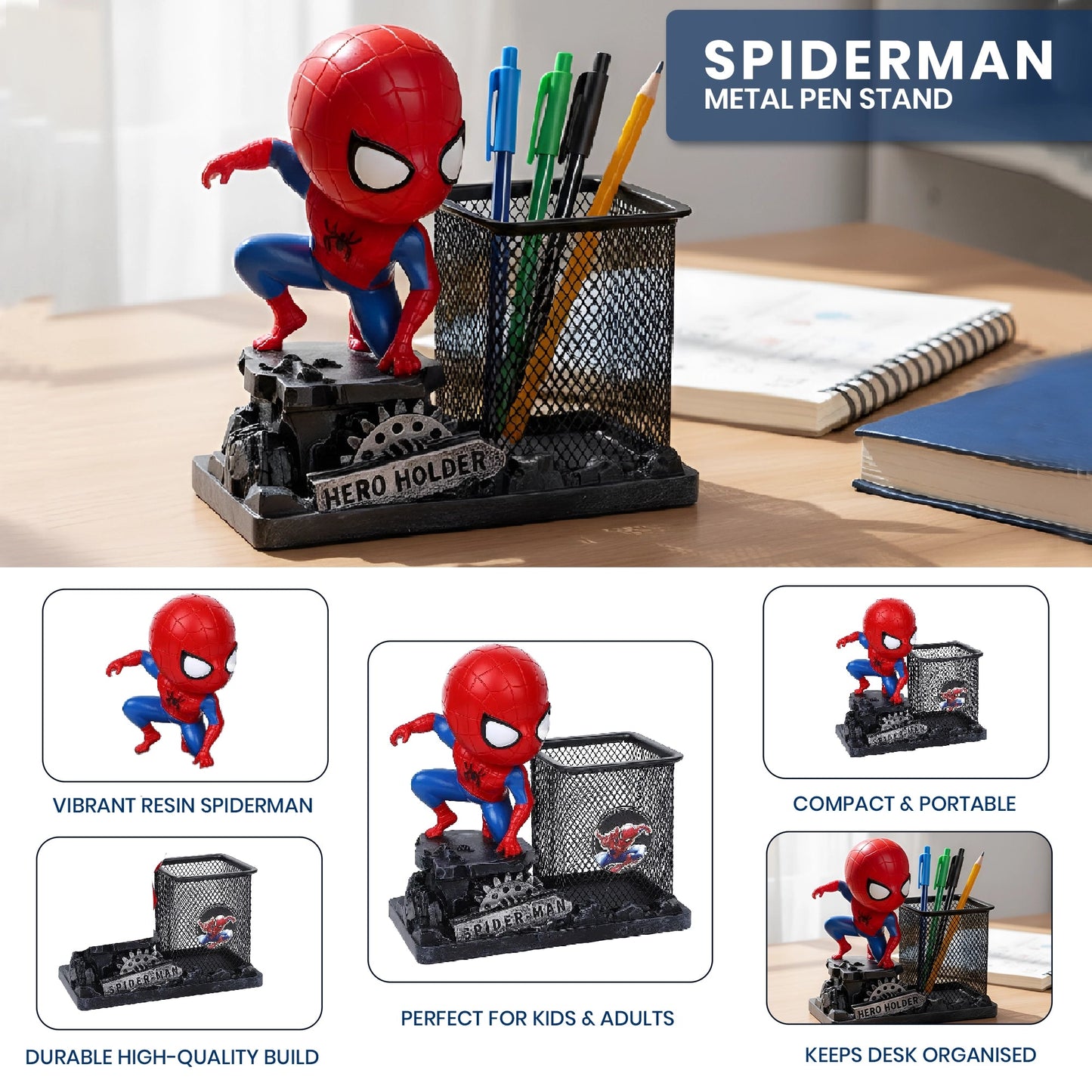 Spider-Man Stationery Stand - 1pcs