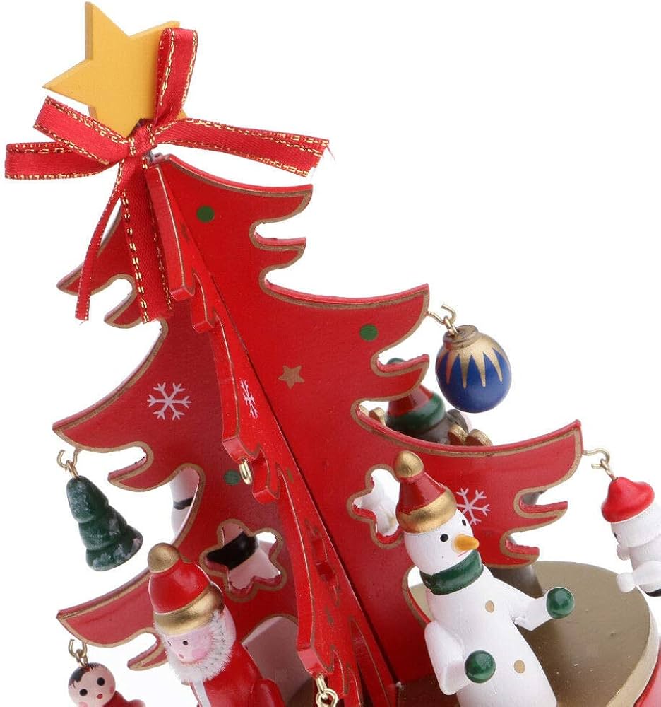 Christmas - Big Wooden Music Box