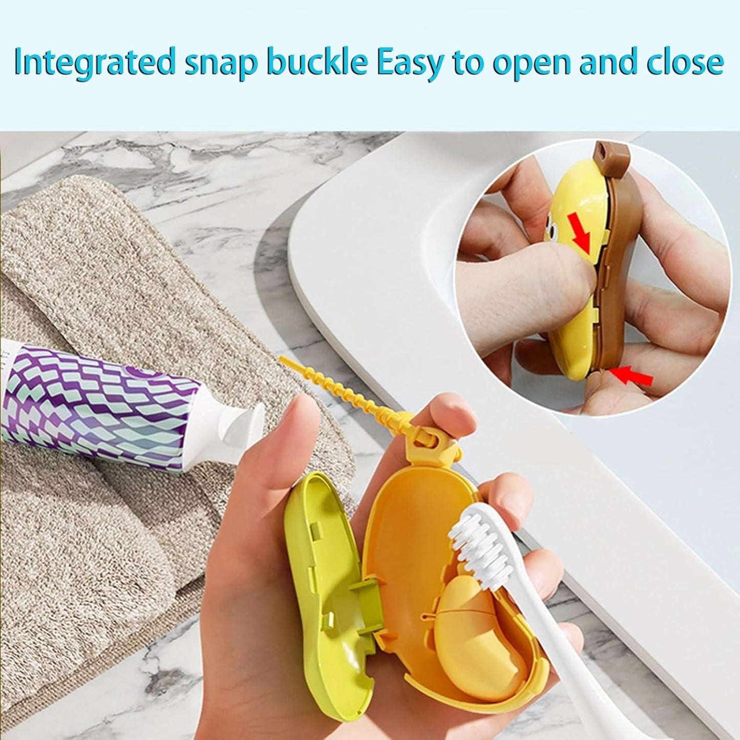 Banana - Toothbrush and Toothpaste Holder