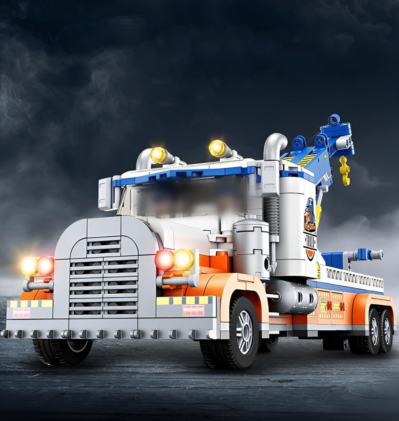 Tow Truck Building Block Set - 781pcs