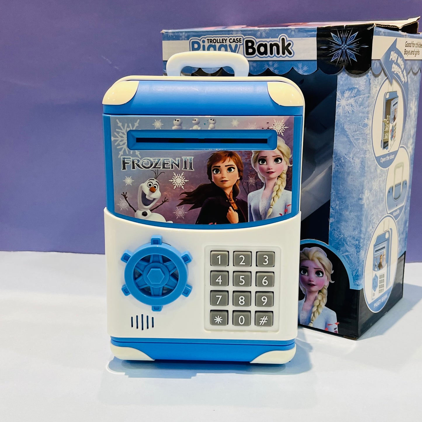 Trolley Shaped Piggy Bank : Secure, Fun, and Personalized Passcode