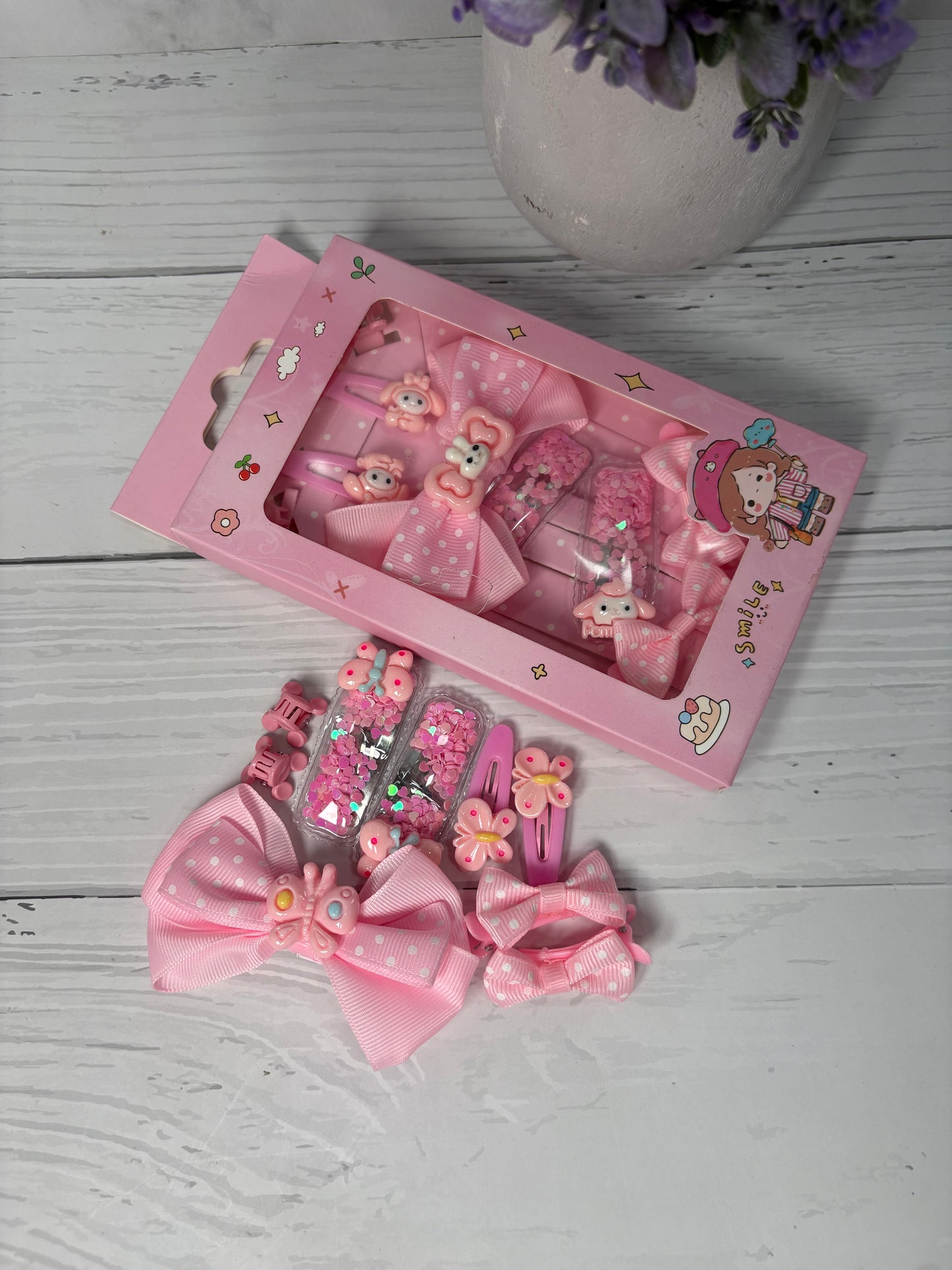 9pcs Bunny Hairpins Set