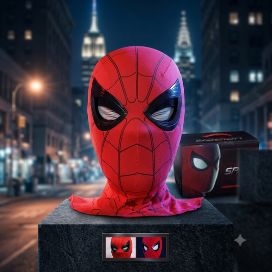 Spider-Man - Jaw Controlled Eyes Blinking Mask