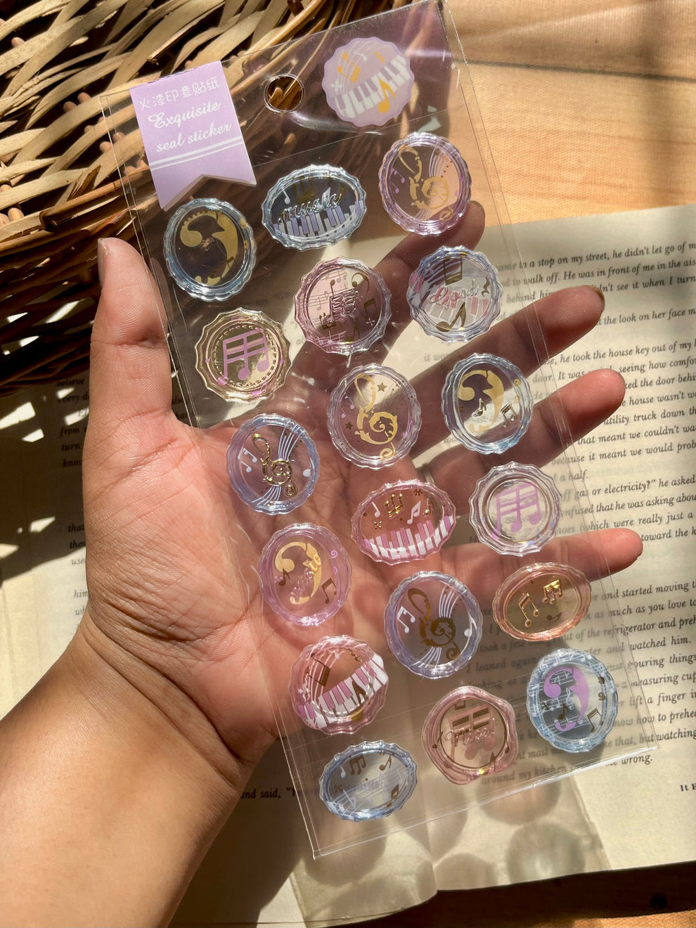 Exquisite Seal Stickers Wax 3D Aesthetic Viaana Kids Store