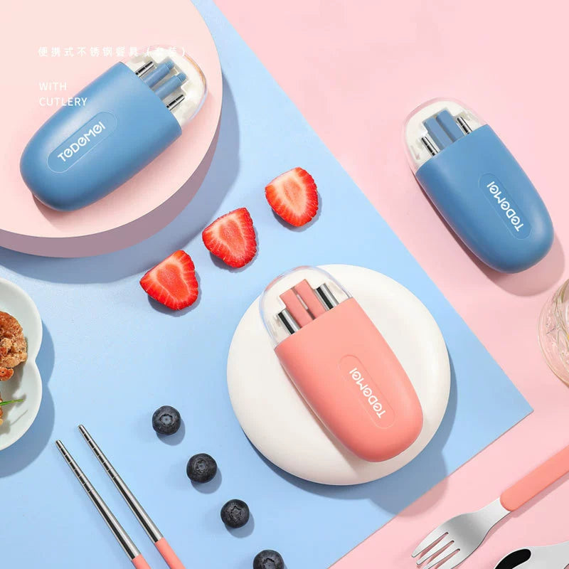 Tedemei - Cute Travel Cutlery Set