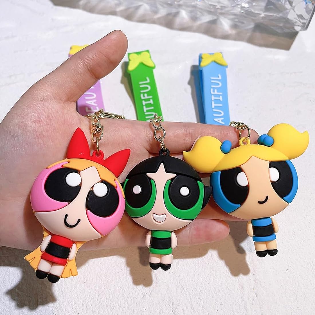 3D Silicone Keychain