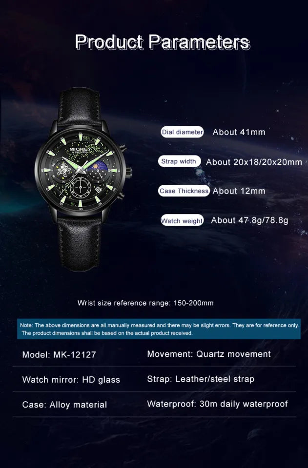 Mickey -  Galaxy Quartz Watch