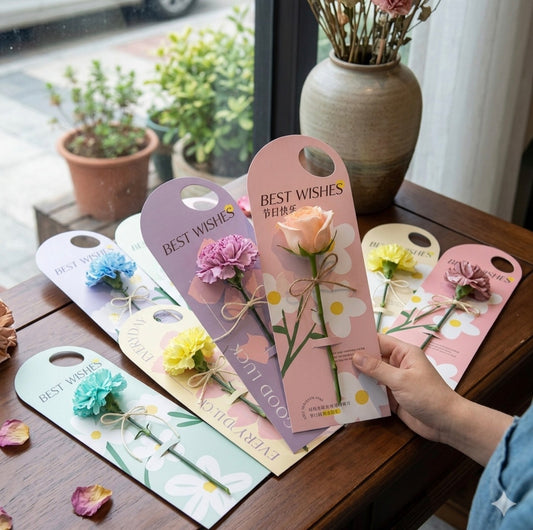 DIY Bouquet - Flower Card | 5pcs