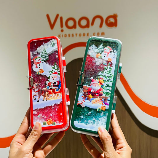 Christmas - Glitter Pencil Box