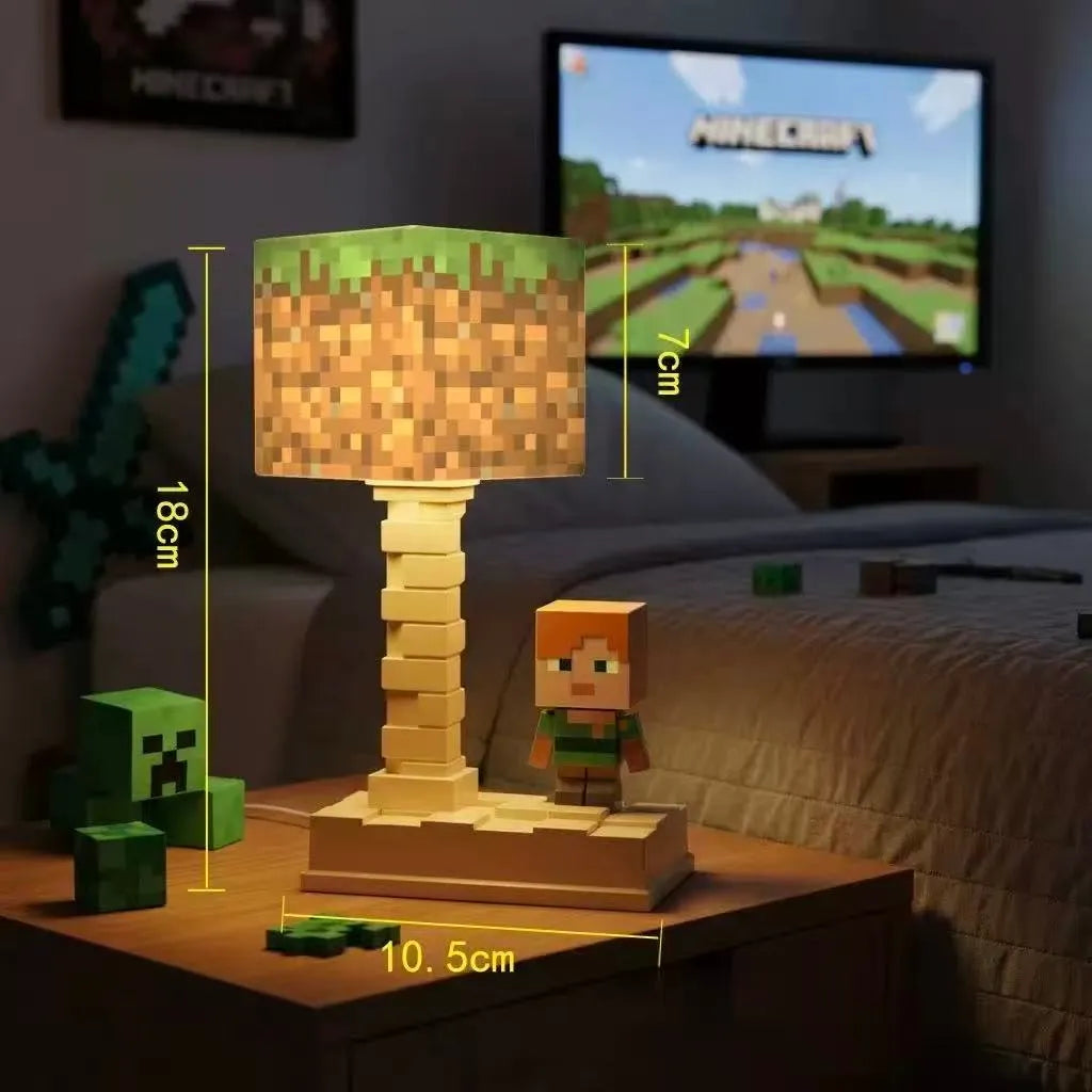 Minecraft Table Lamp - 1pcs