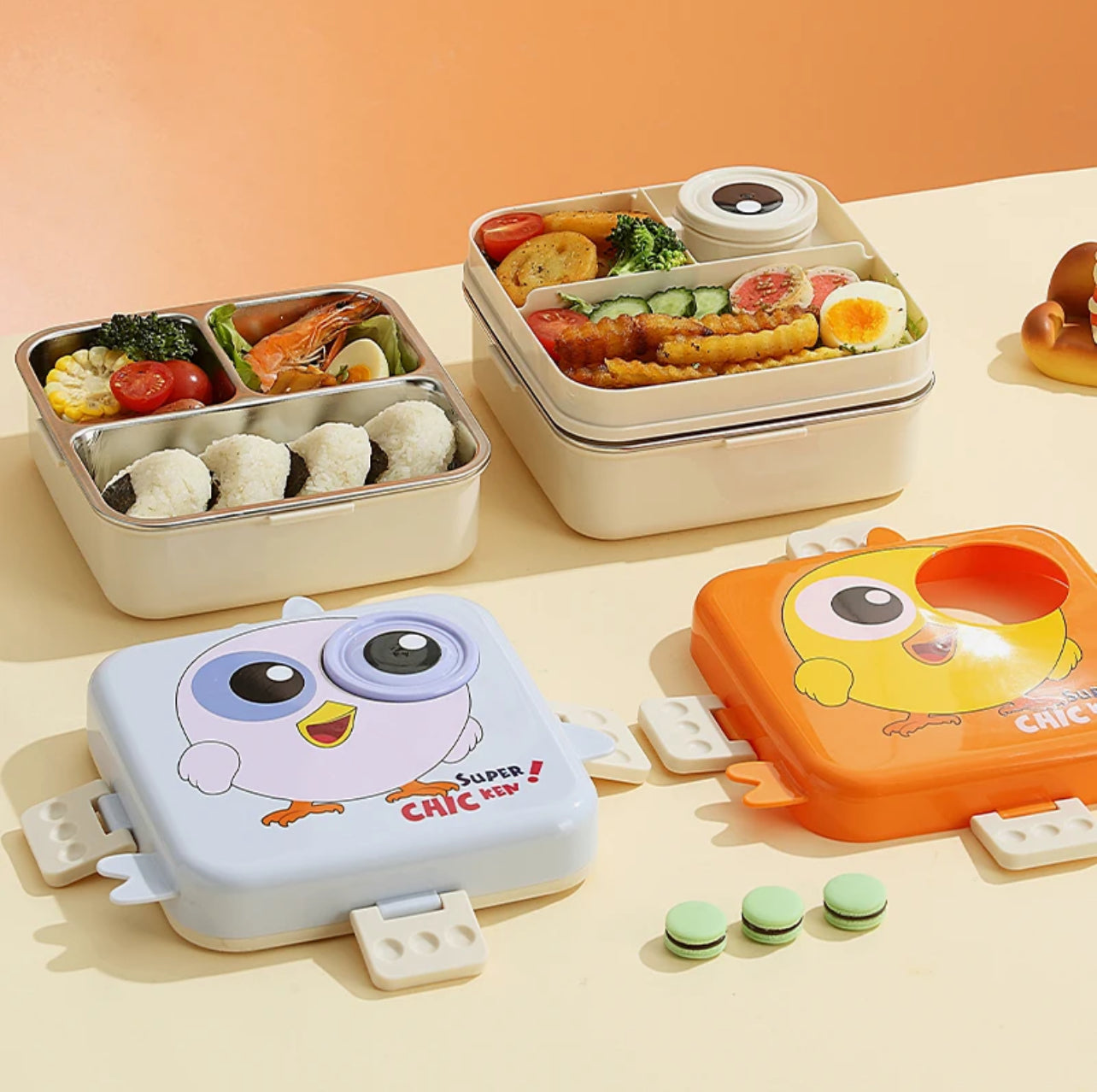 Chicken Eye - Spill Free Steel Lunch Box