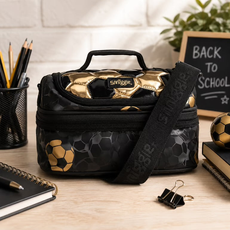 Smiggle x Football - Double Decker Lunch Bag