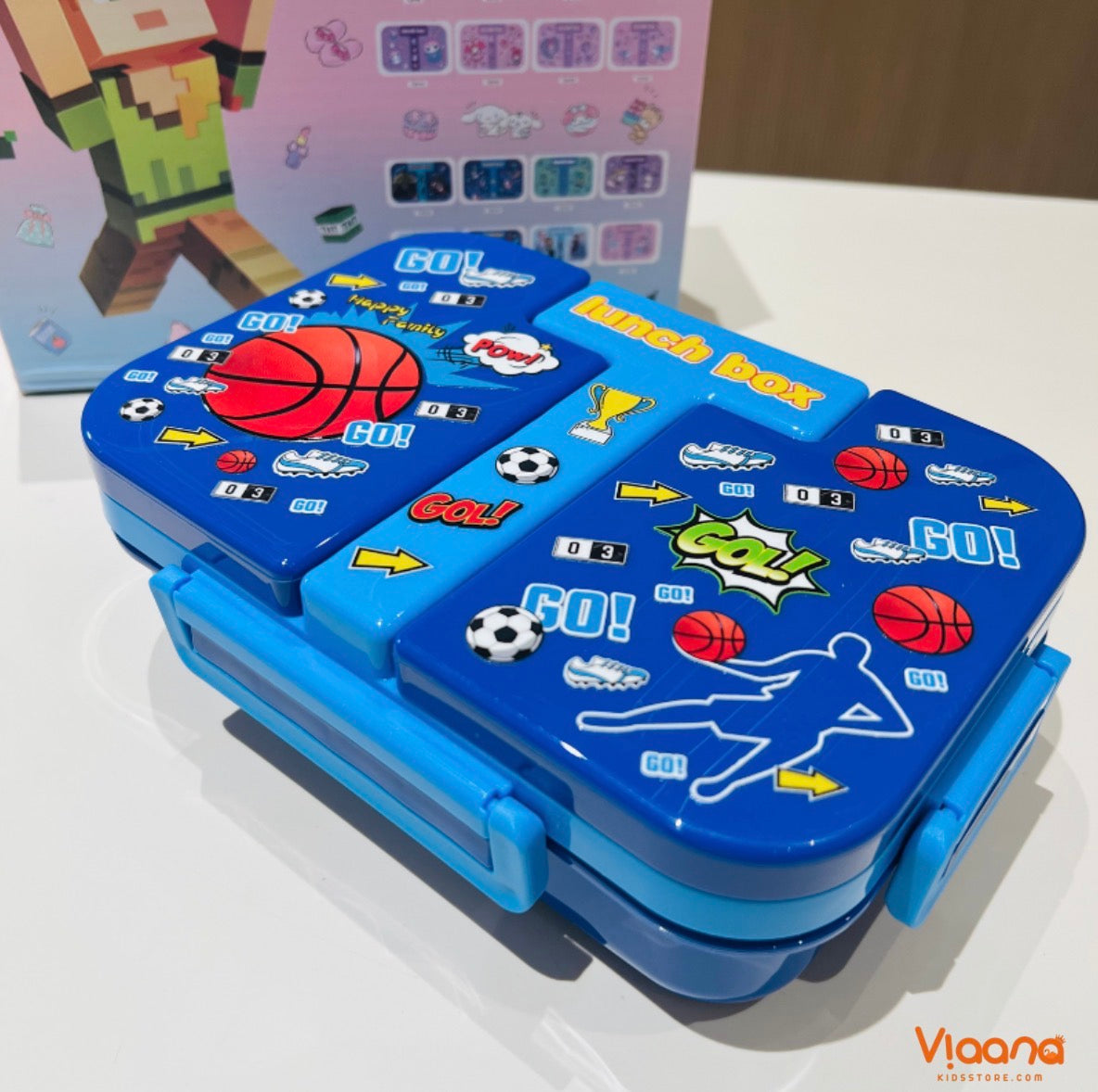 Mini Meal - 3 Grid Spill Free 600ml Lunchbox