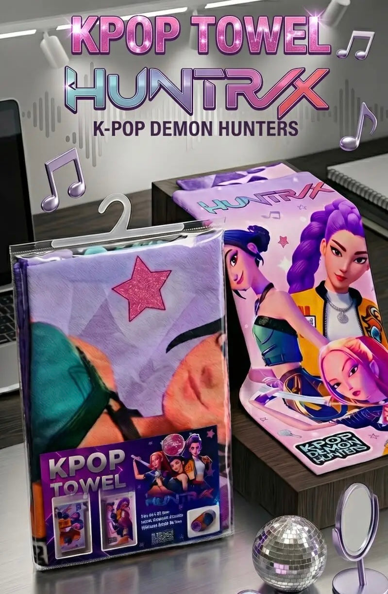 K-Pop - Demon Hunter Towel