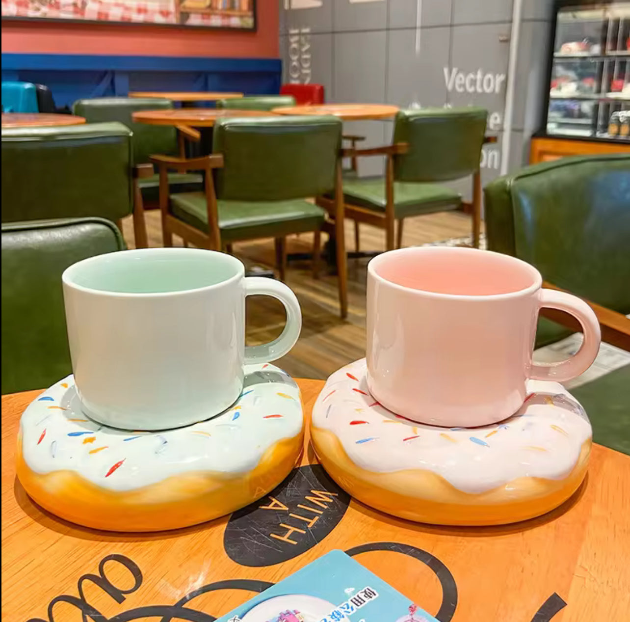 Donut Saucer Mugs