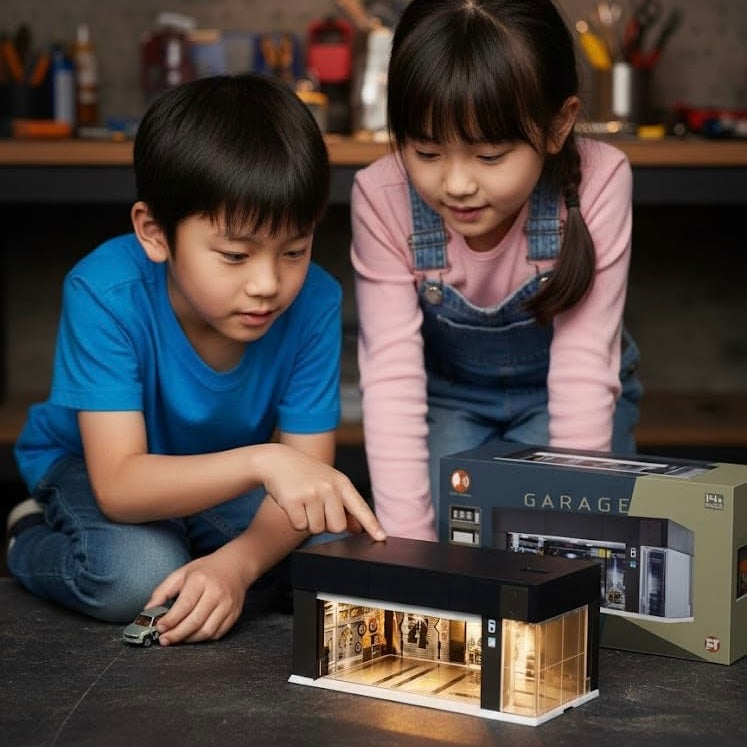 Garage - Electric Edition for 1:64 Cars