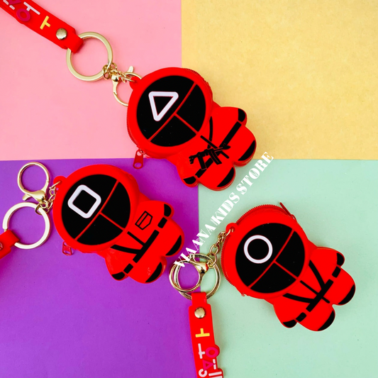 Squid Games - Coin Pouch Keychain