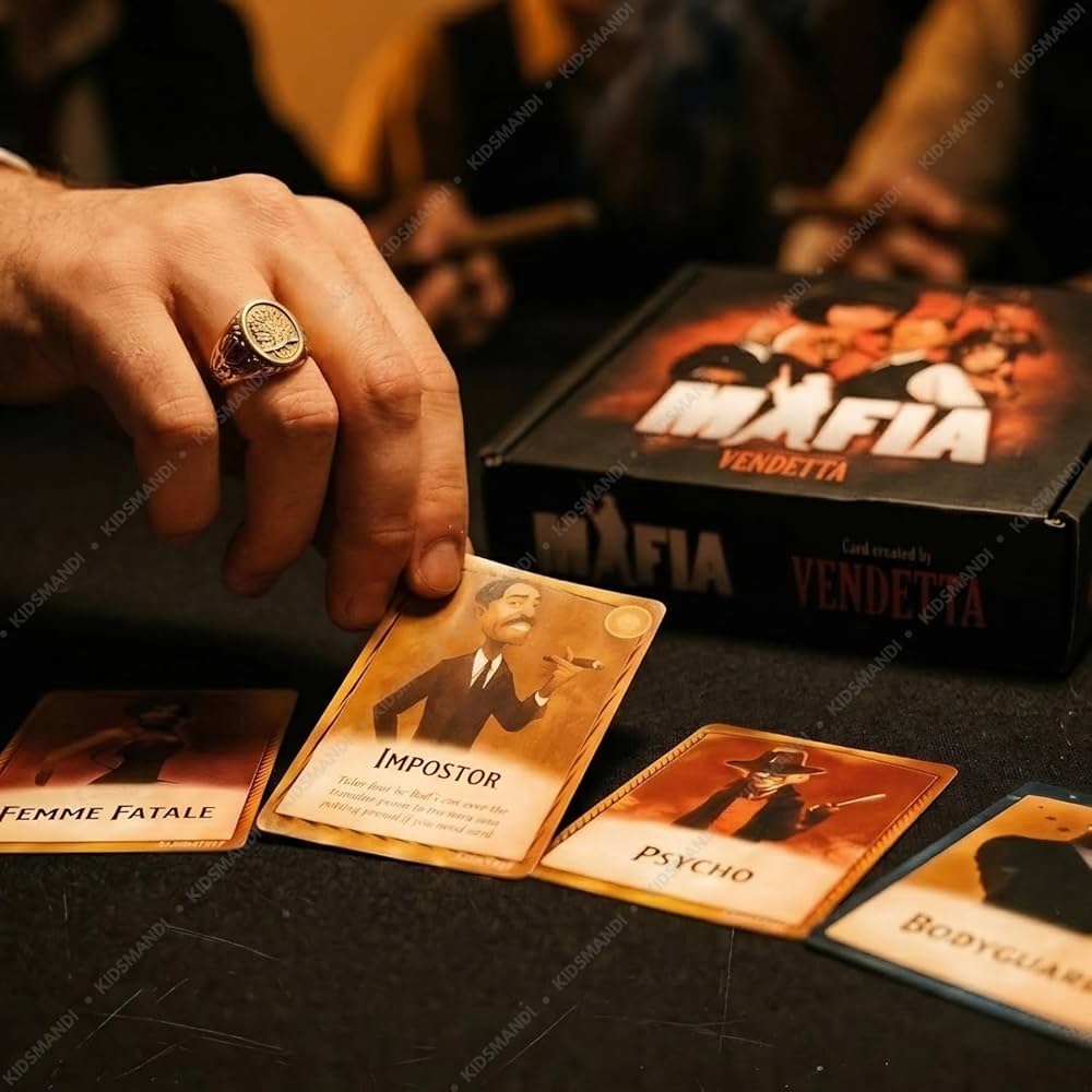 Fantasy Flight Games Mafia Vendetta, Strategy Card Board Game