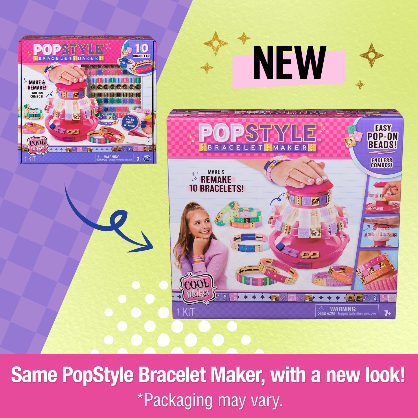 Spin Master - Cool Maker, Popstyle Bracelet Maker