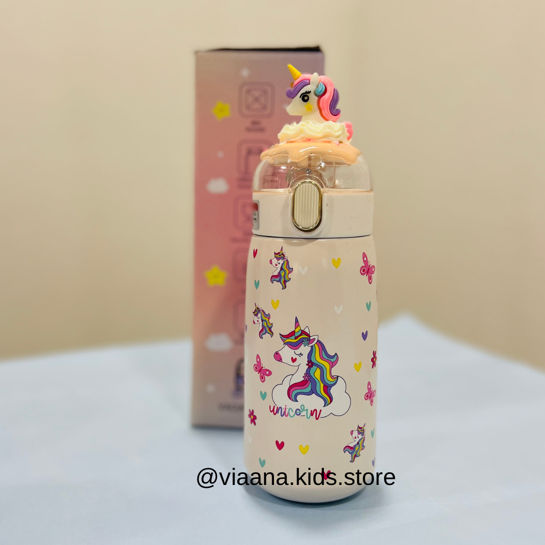 3D Insulated Bottle with Cartoon | 450ml