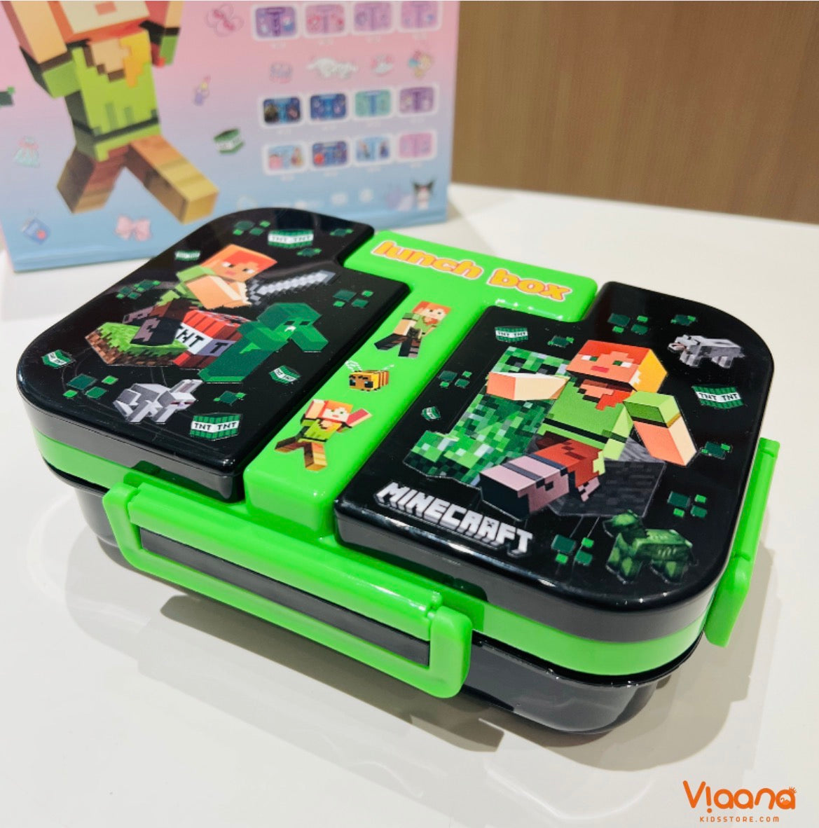 Mini Meal - 3 Grid Spill Free 600ml Lunchbox