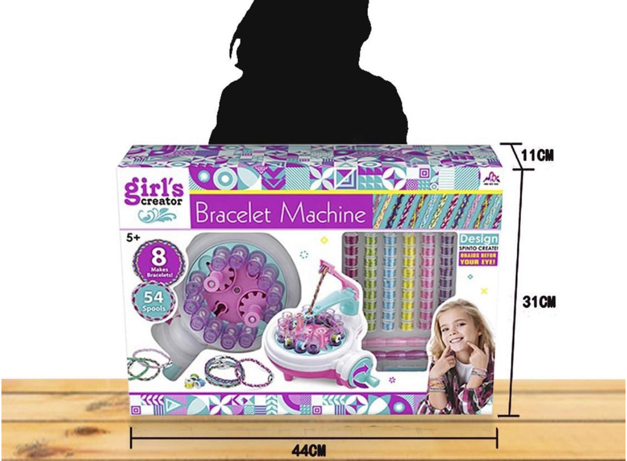 Girl’s Creator - Bracelet Machine | 54 Spools