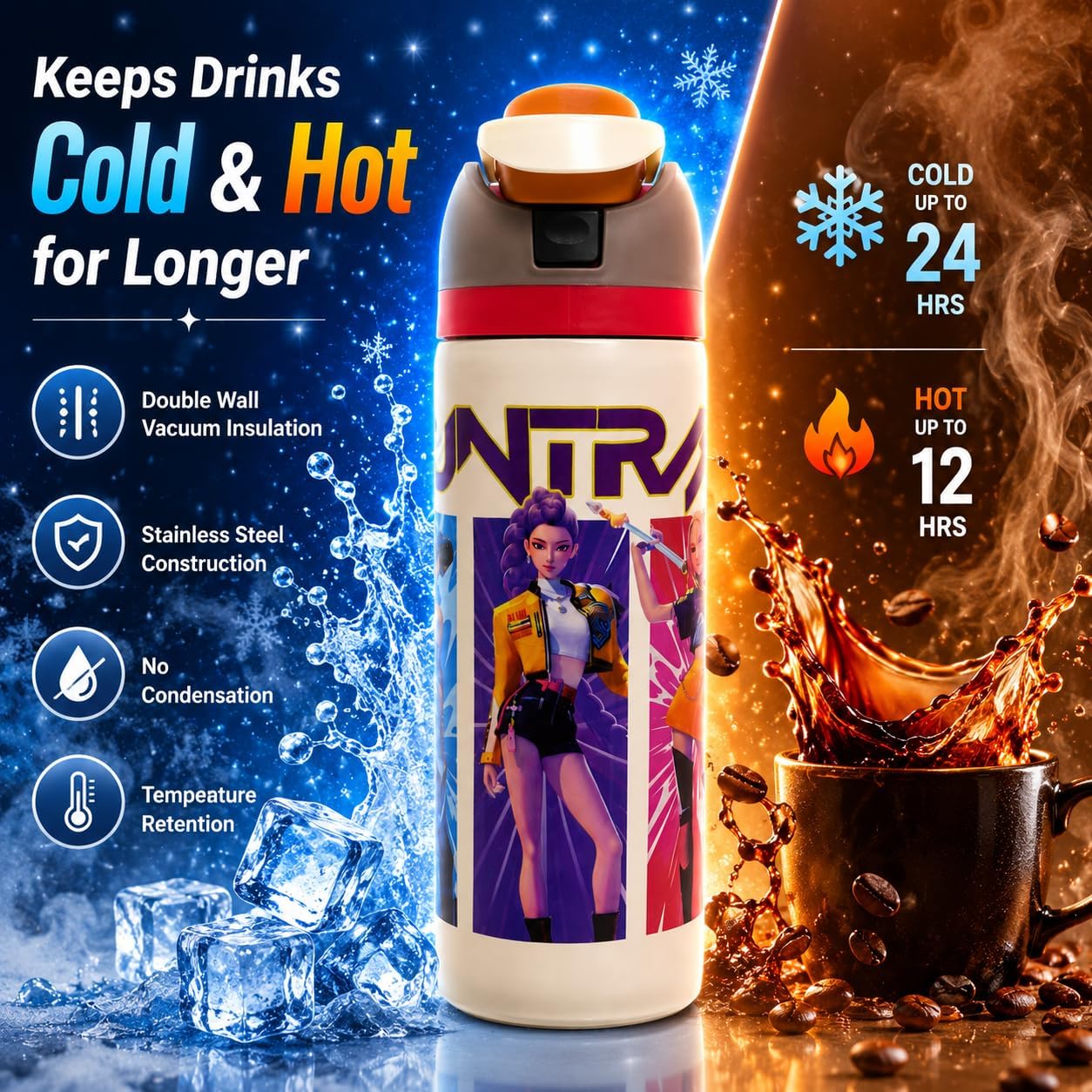 K-Pop - Insulated Sip or Swig | 800ml