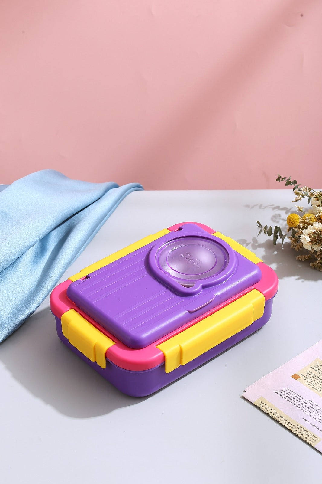 5 Compartments Molly Polly Lunchbox (For Teenagers/Adults)